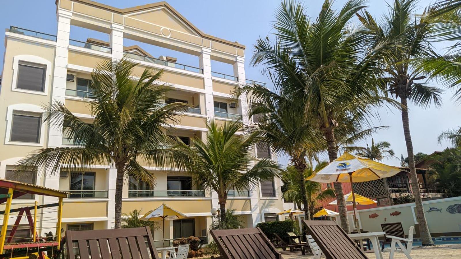 Golfinhos Apart-Hotel - Apto Terreo Frente Ao Mar!!! Florianópolis Exterior foto